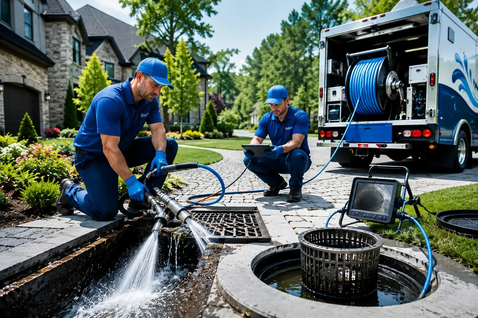 Local outdoor drain cleaning professionals in Bay City, WI